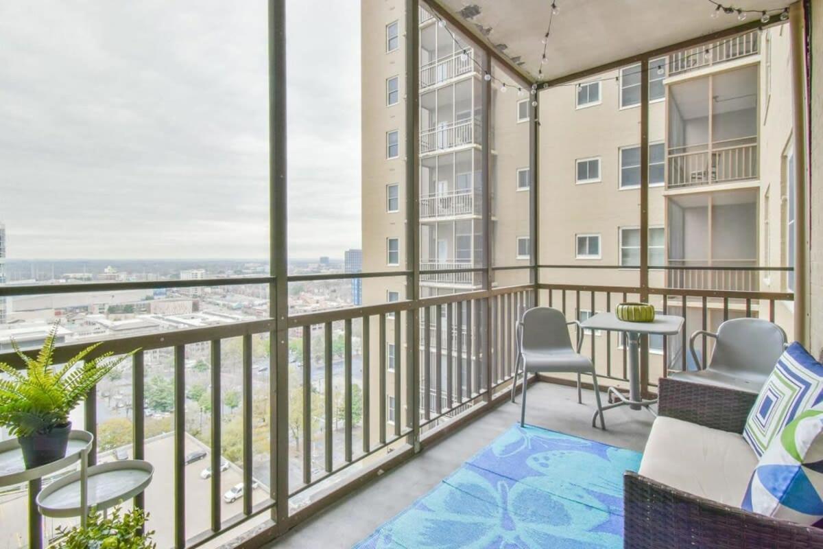 Апартаменты Atl Downtown W Private Balcony 24H Concierge Pt16H Атланта Экстерьер фото